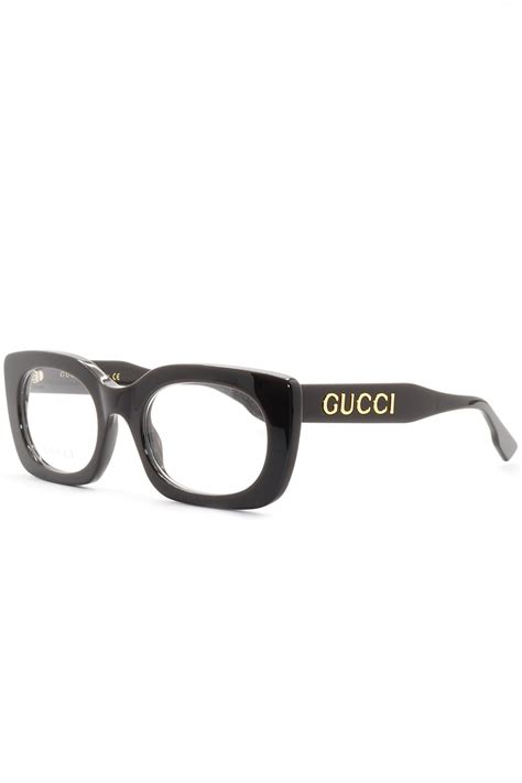 gucci occhiali rettangolari|occhiali da vista donna gucci.